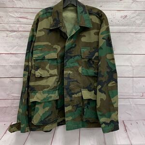 Rothco Ulta Force BDU Men’s Camo Jacket Size Large Regular Outdoors Hunting